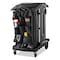 Rubbermaid Commercial Hi-Security Housekeeping Cart, 2-Shelf, 22w x 51.75d x 53.5h, Blk/Slvr FG9T7800BLA - alternate 4